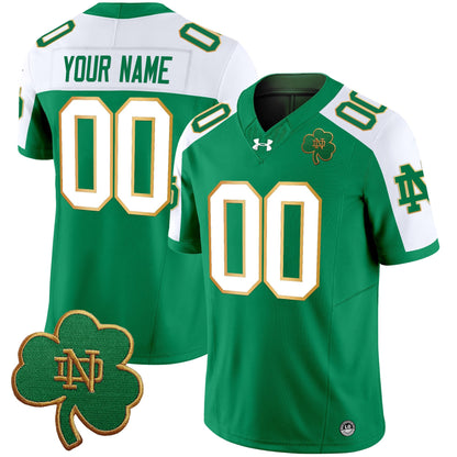 Notre Dame Fighting Irish 2025 Vapor Limited Custom Jersey V3 - All Stitched