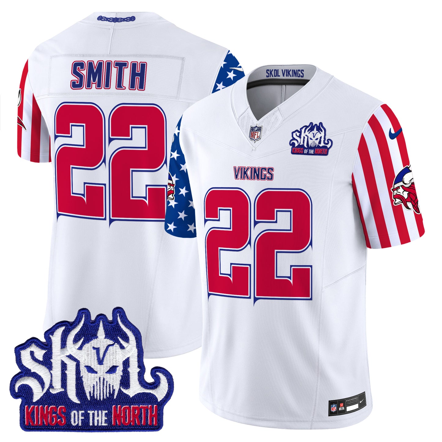Men's Minnesota Vikings American Style Vapor Limited Jersey - All Stitched