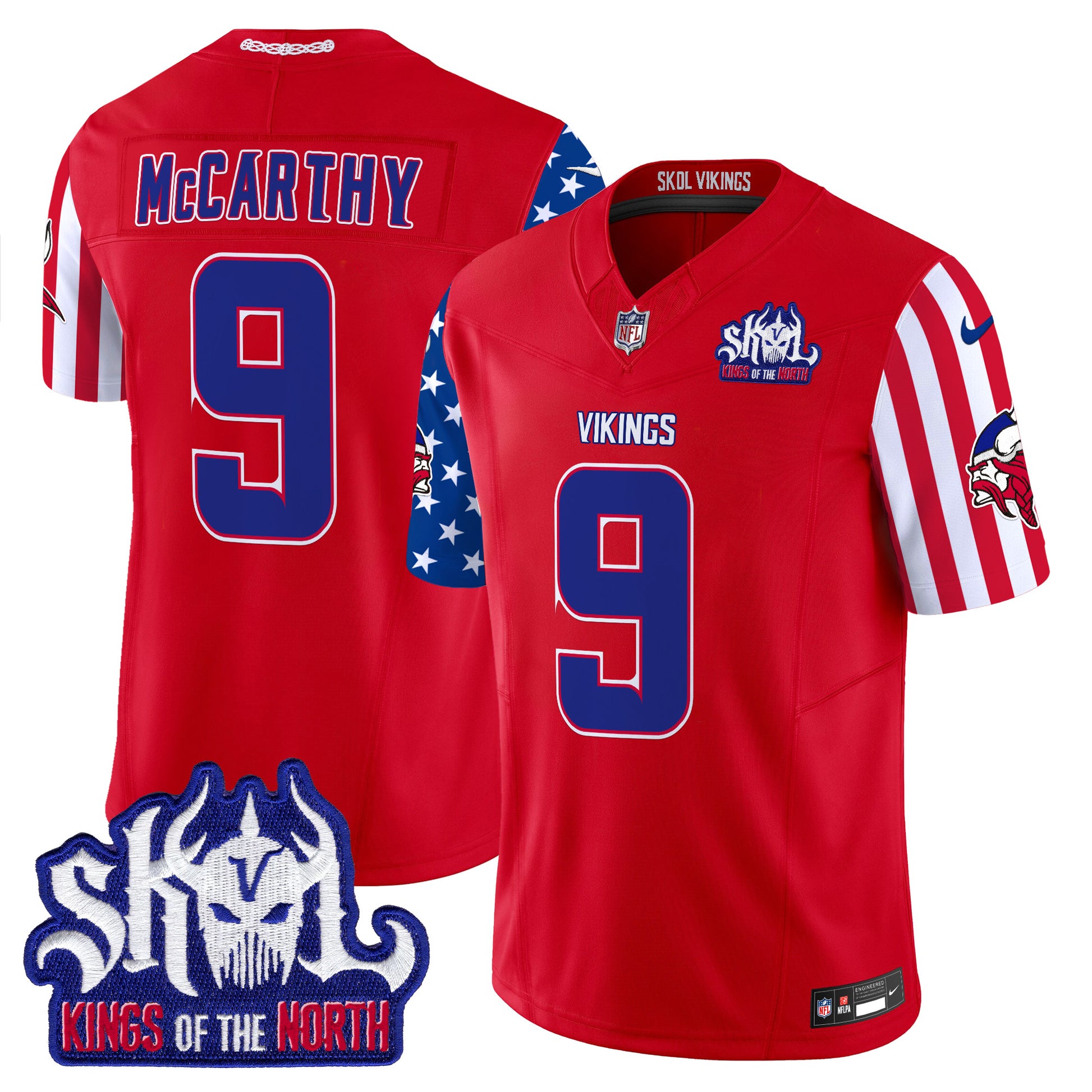 Men's Minnesota Vikings American Style Vapor Limited Jersey - All Stitched