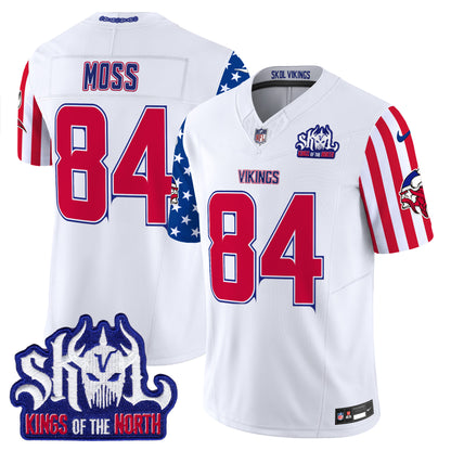 Men's Minnesota Vikings American Style Vapor Limited Jersey - All Stitched