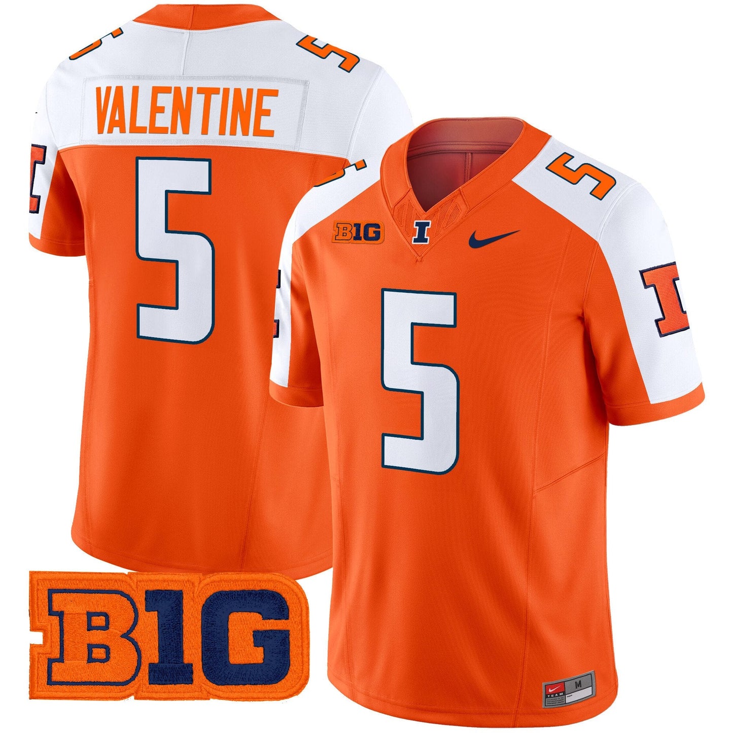 Men's Illinois Fighting Illini 2025 Vapor Limited Jersey - All Stitched