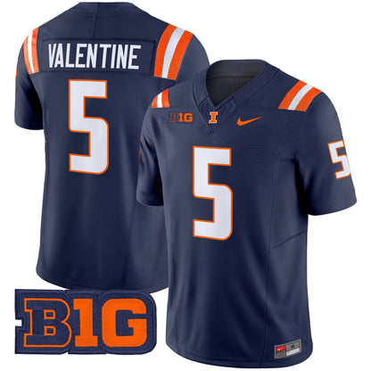 Men's Illinois Fighting Illini 2025 Vapor Limited Jersey - All Stitched