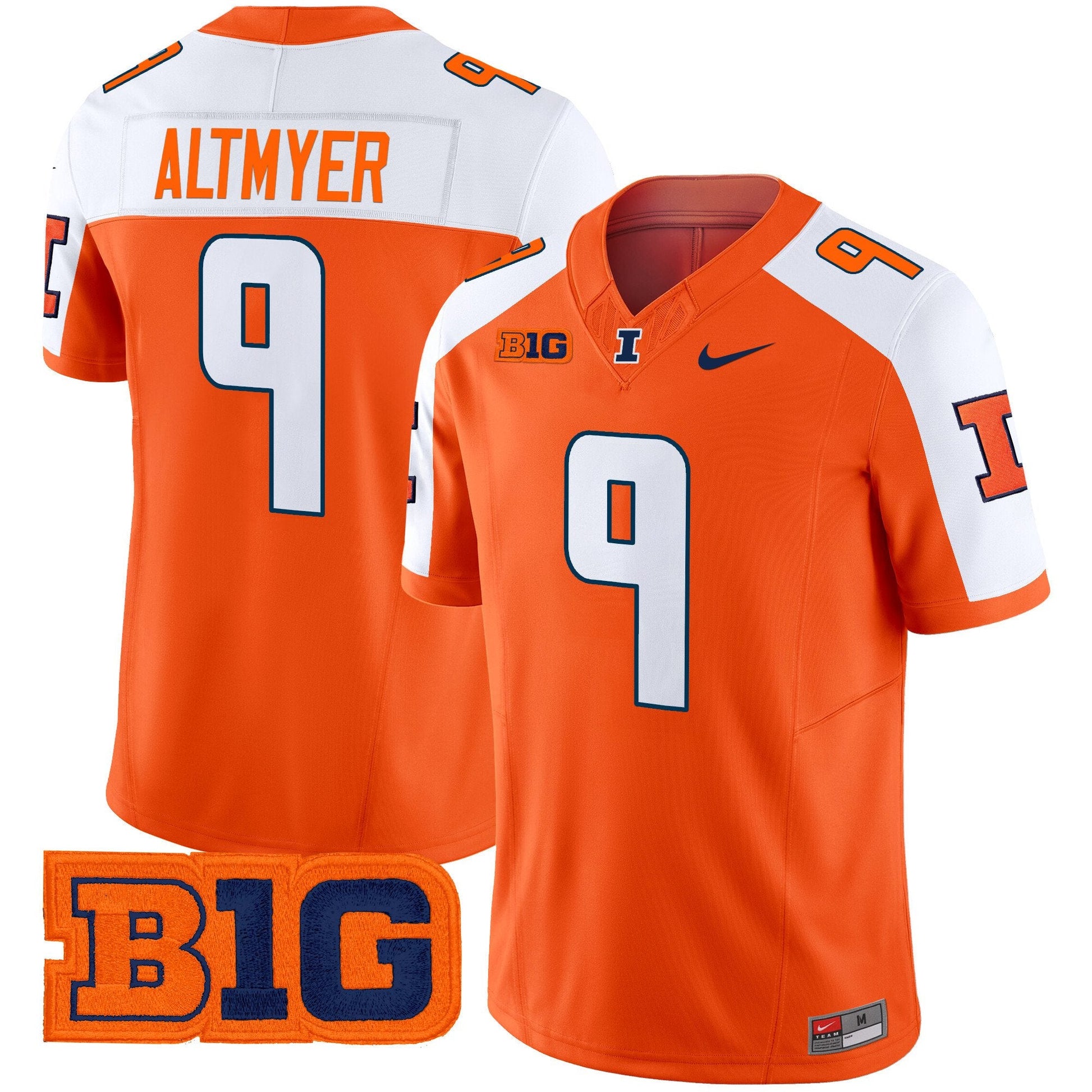 Men's Illinois Fighting Illini 2025 Vapor Limited Jersey - All Stitched