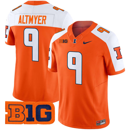 Men's Illinois Fighting Illini 2025 Vapor Limited Jersey - All Stitched