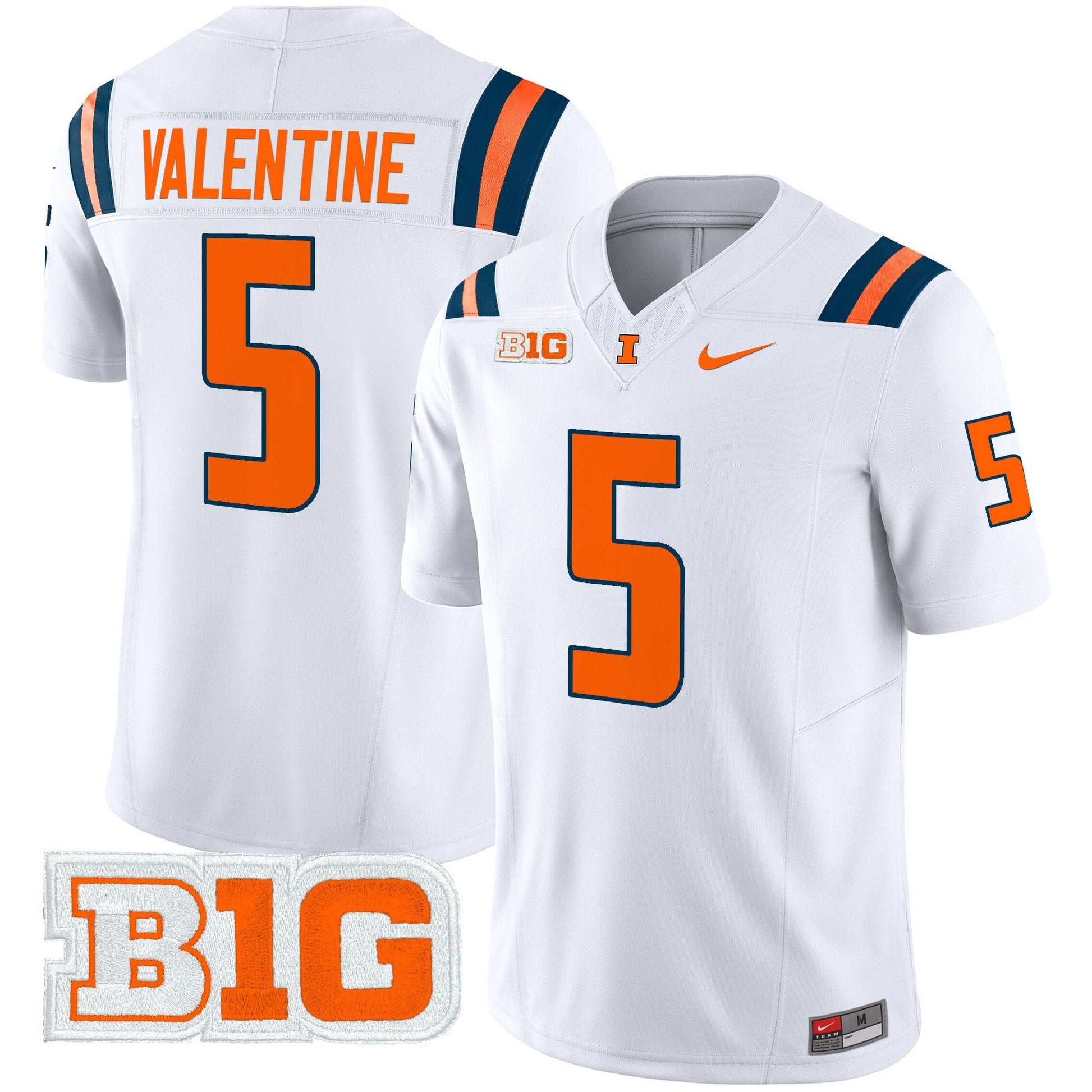 Men's Illinois Fighting Illini 2025 Vapor Limited Jersey - All Stitched