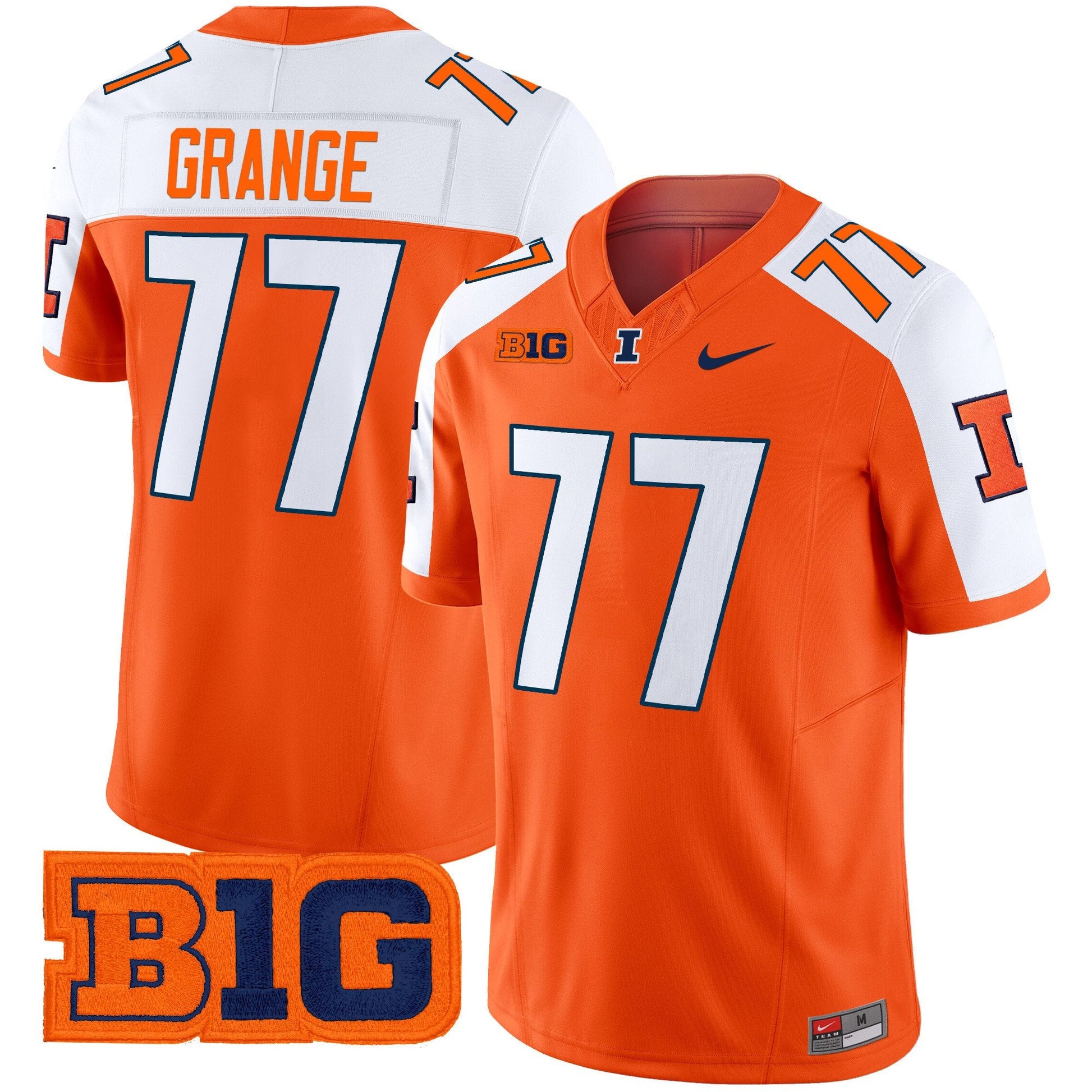 Men's Illinois Fighting Illini 2025 Vapor Limited Jersey - All Stitched