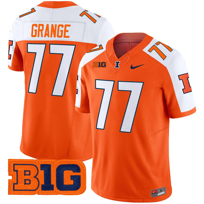 Men's Illinois Fighting Illini 2025 Vapor Limited Jersey - All Stitched