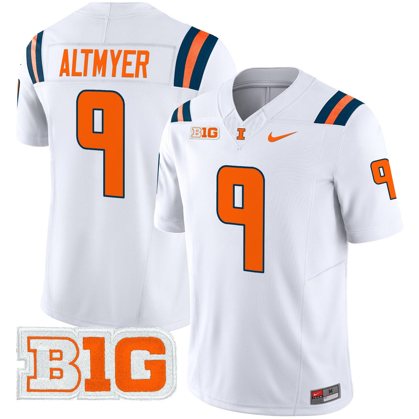 Men's Illinois Fighting Illini 2025 Vapor Limited Jersey - All Stitched