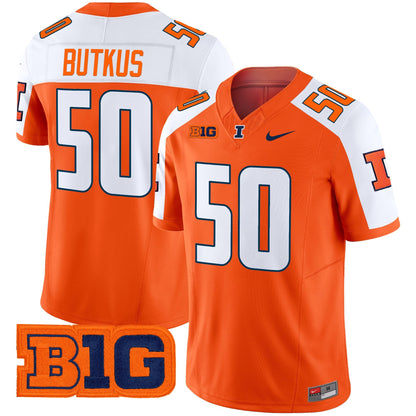 Men's Illinois Fighting Illini 2025 Vapor Limited Jersey - All Stitched