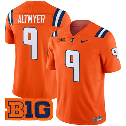 Men's Illinois Fighting Illini 2025 Vapor Limited Jersey - All Stitched