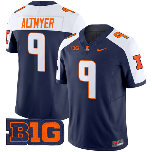 Men's Illinois Fighting Illini 2025 Vapor Limited Jersey - All Stitched