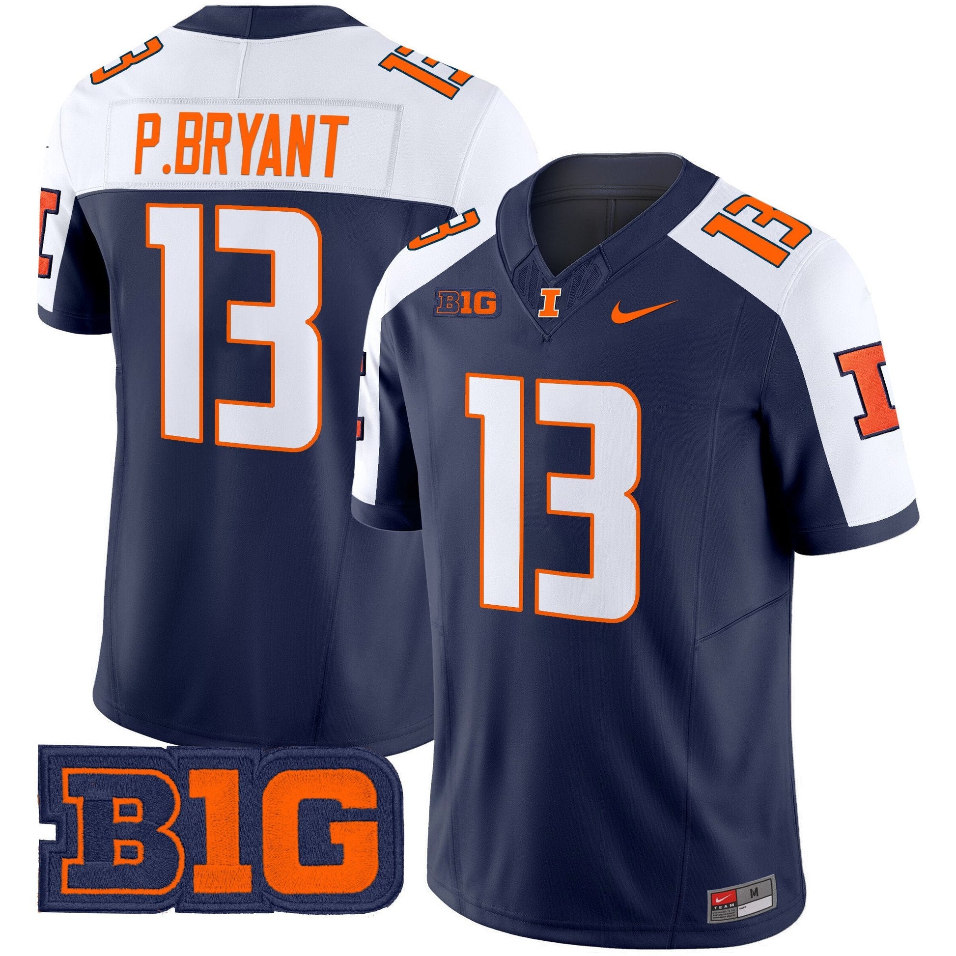 Men's Illinois Fighting Illini 2025 Vapor Limited Jersey - All Stitched