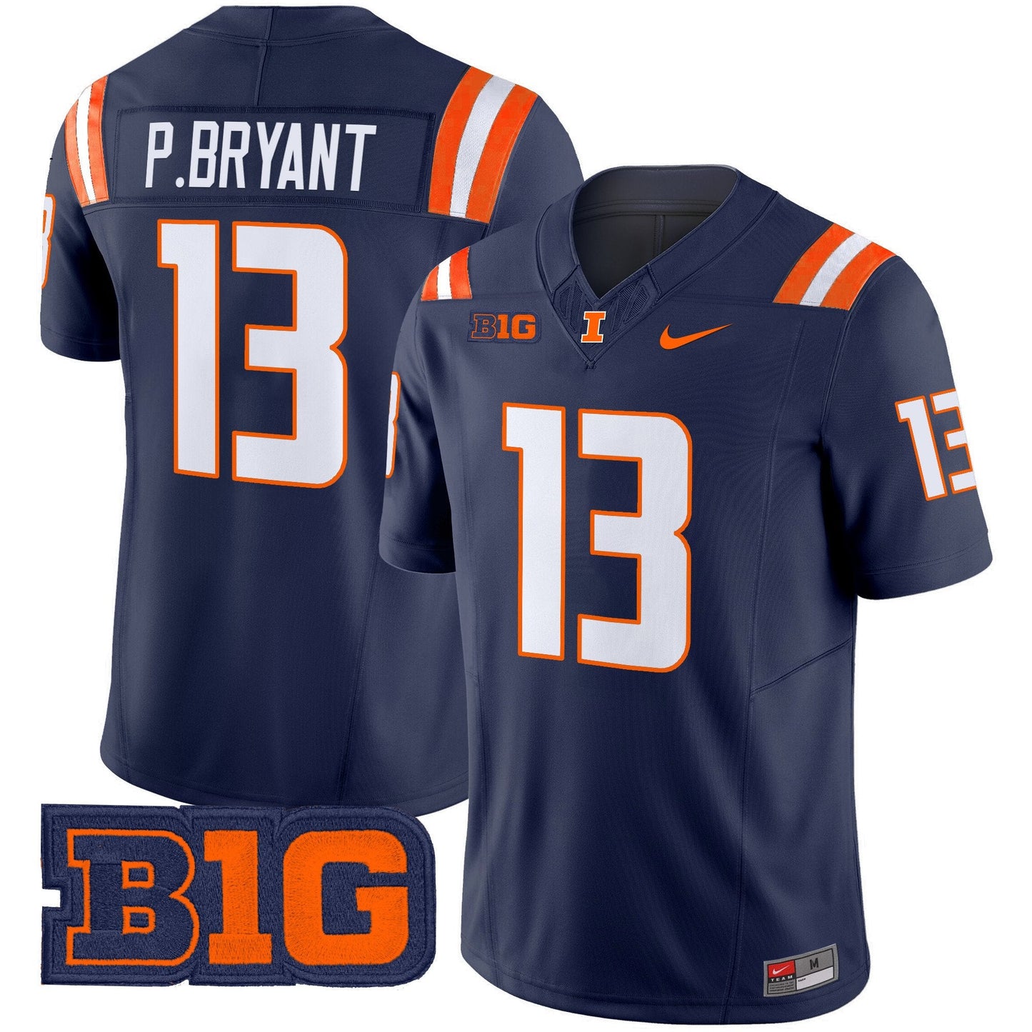 Men's Illinois Fighting Illini 2025 Vapor Limited Jersey - All Stitched