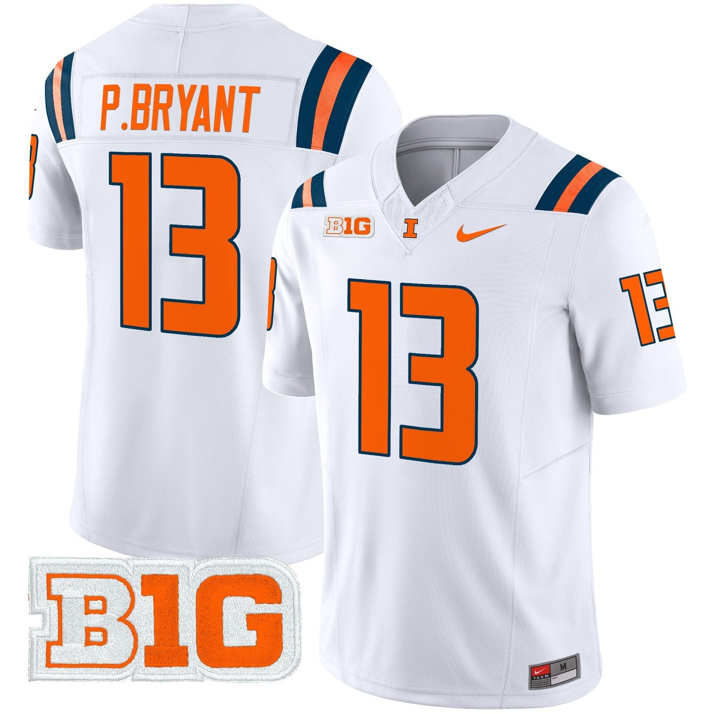 Men's Illinois Fighting Illini 2025 Vapor Limited Jersey - All Stitched