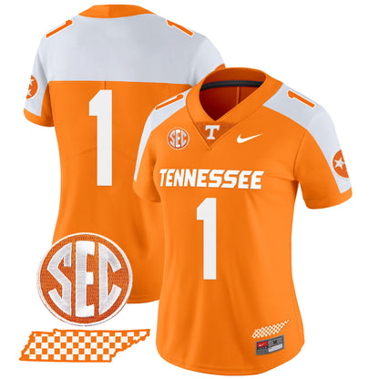 Women's Tennessee Volunteers 2024 Vapor Limited Jersey V2 - All Stitched