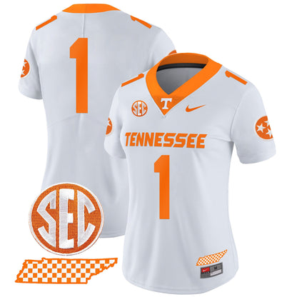 Women's Tennessee Volunteers 2024 Vapor Limited Jersey V2 - All Stitched