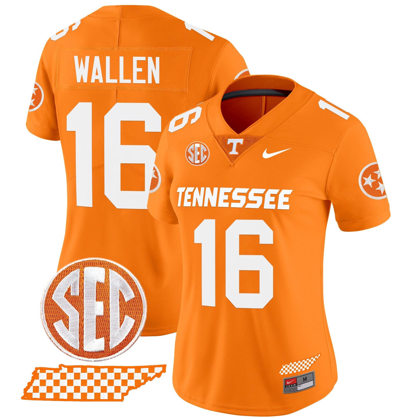 Women's Tennessee Volunteers 2024 Vapor Limited Jersey V2 - All Stitched