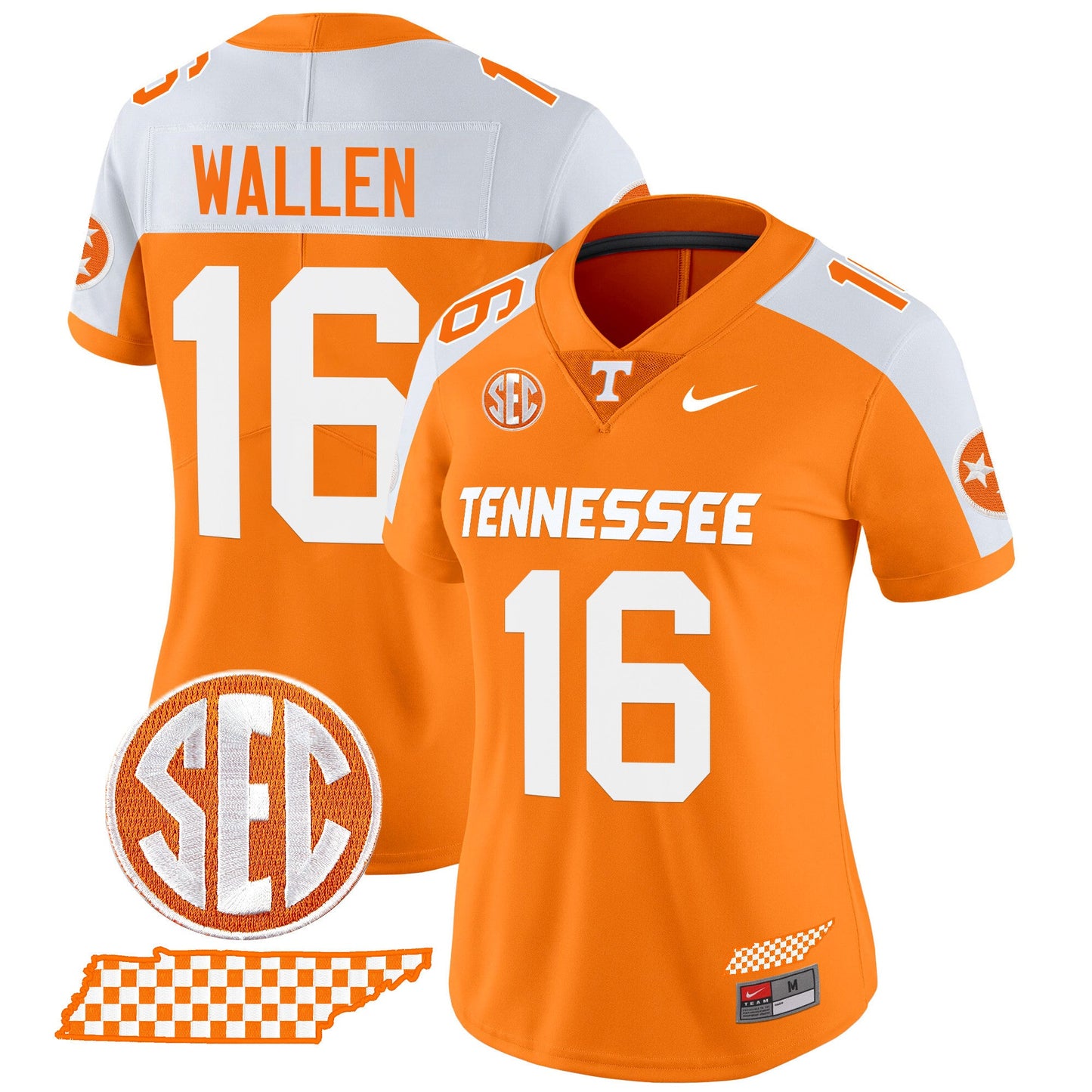 Women's Tennessee Volunteers 2024 Vapor Limited Jersey V2 - All Stitched