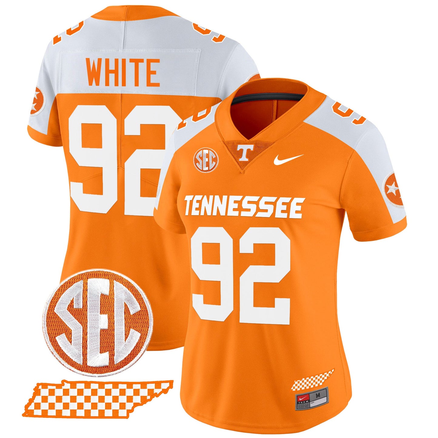 Women's Tennessee Volunteers 2024 Vapor Limited Jersey V2 - All Stitched