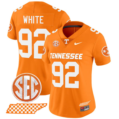 Women's Tennessee Volunteers 2024 Vapor Limited Jersey V2 - All Stitched