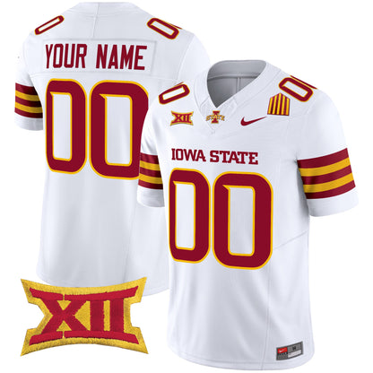 Iowa State Cyclones 2025 Vapor Limited Custom Jersey - All Stitched