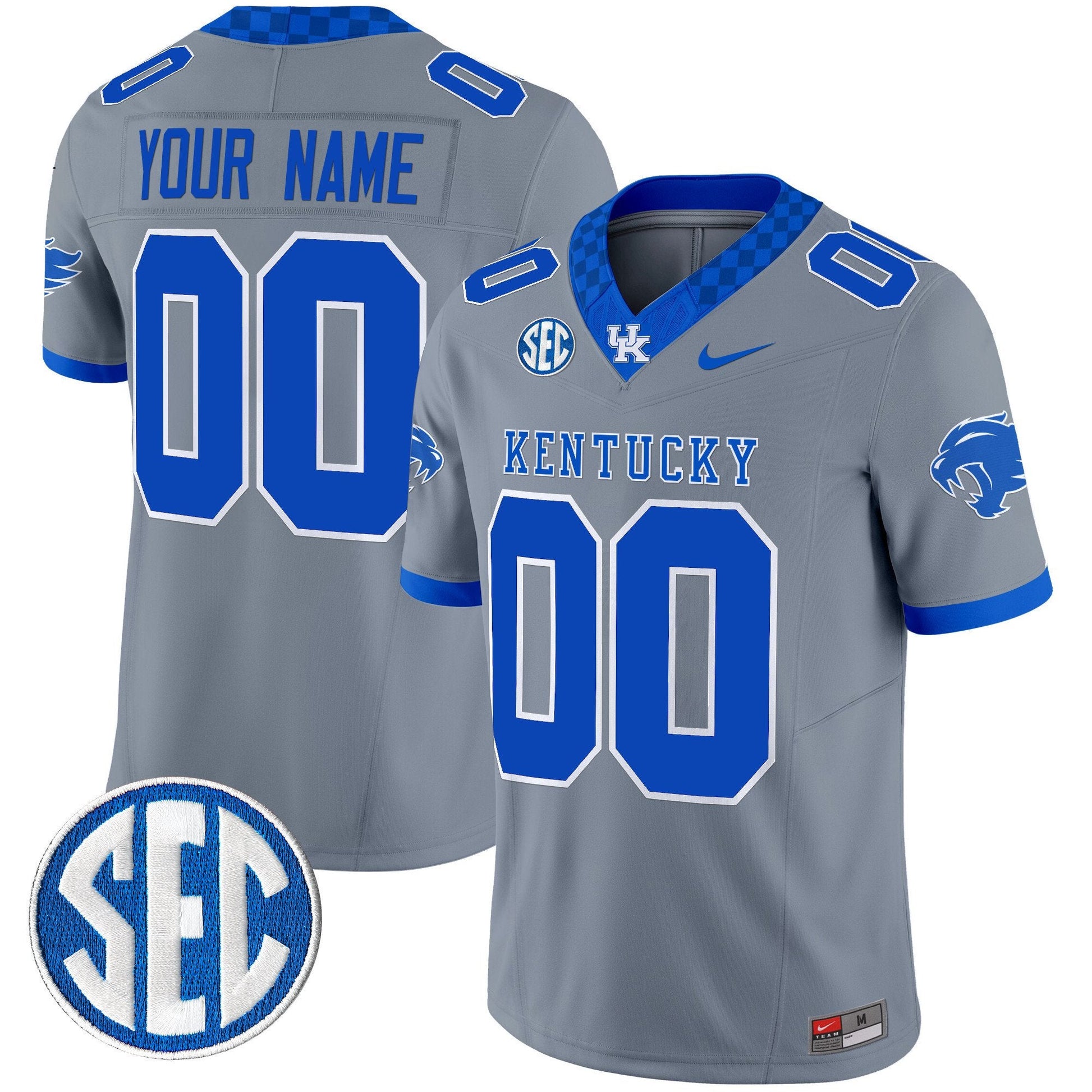 Kentucky Wildcats 2025 Vapor Limited Custom Jersey - All Stitched