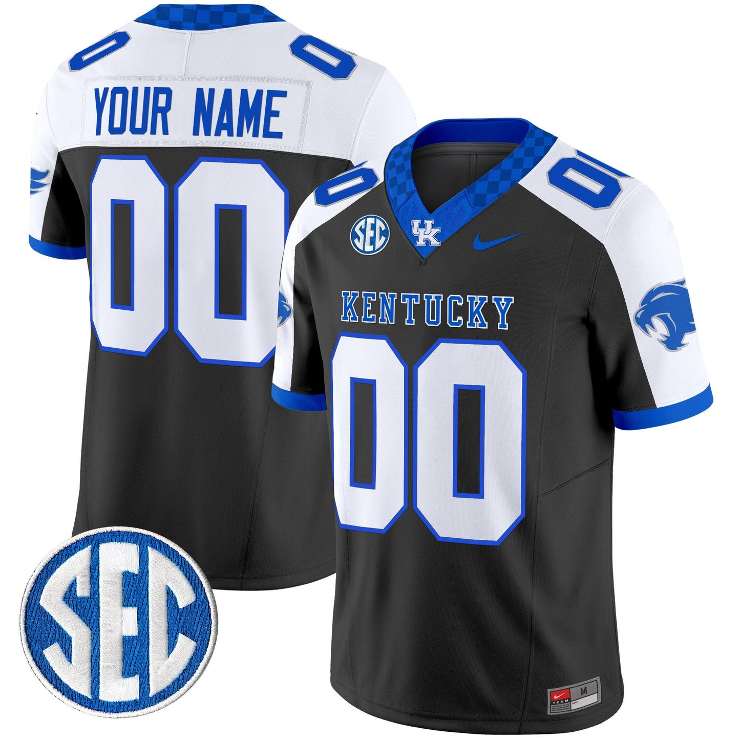 Kentucky Wildcats 2025 Vapor Limited Custom Jersey - All Stitched