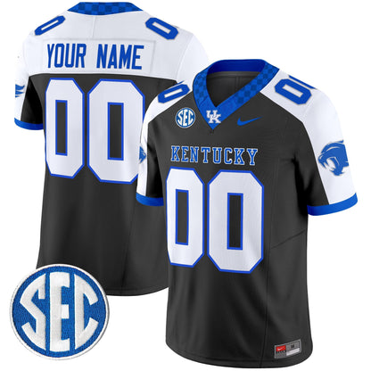 Kentucky Wildcats 2025 Vapor Limited Custom Jersey - All Stitched