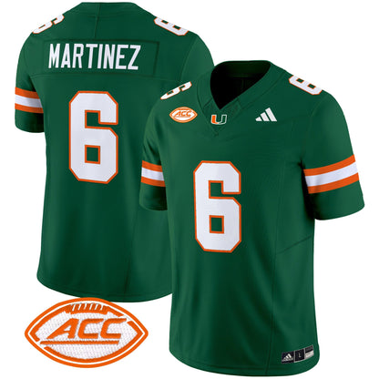 Men's Miami Hurricanes 2025 Vapor Limited Jersey - All Stitched