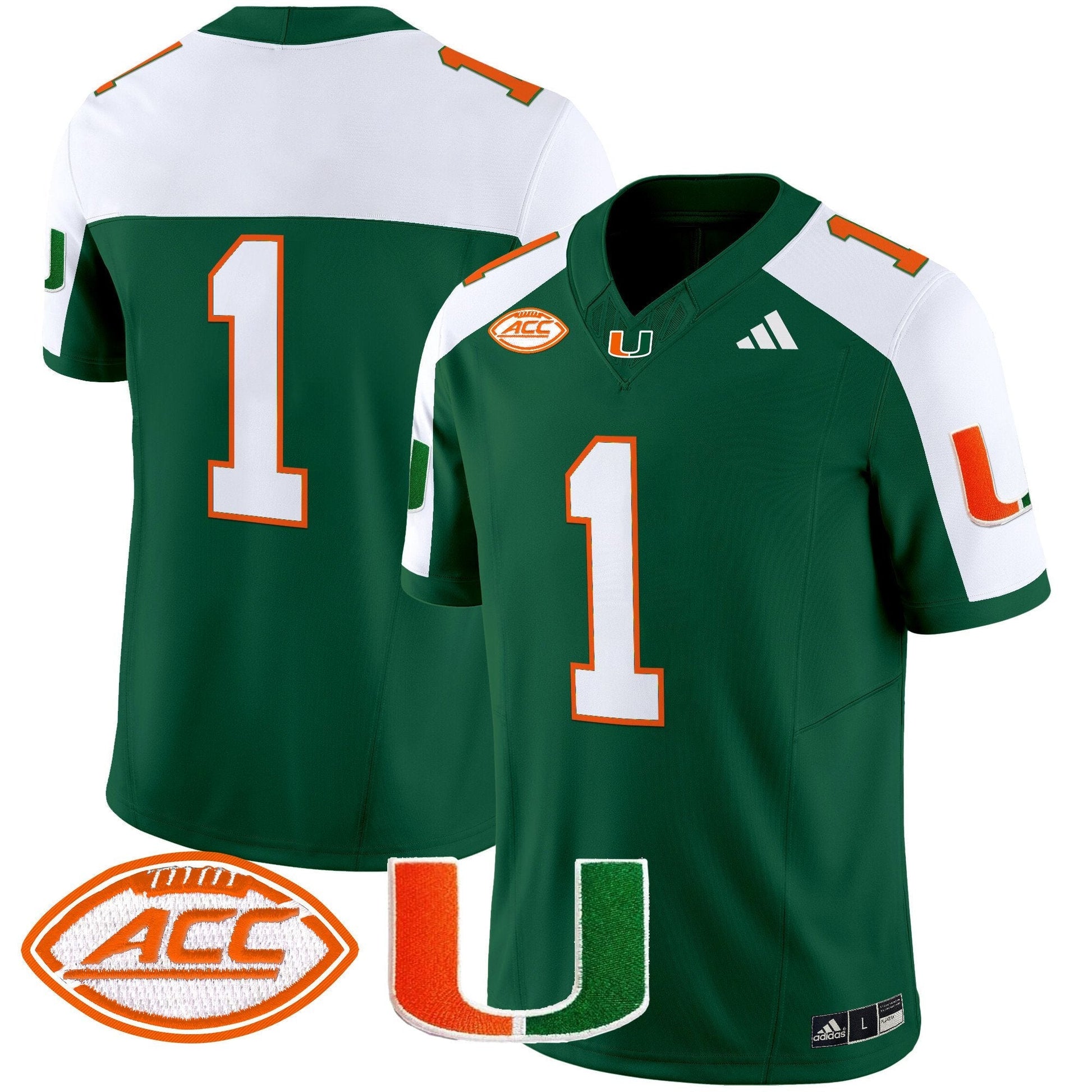 Men's Miami Hurricanes 2025 Vapor Limited Jersey - All Stitched