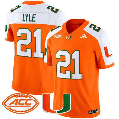Men's Miami Hurricanes 2025 Vapor Limited Jersey - All Stitched