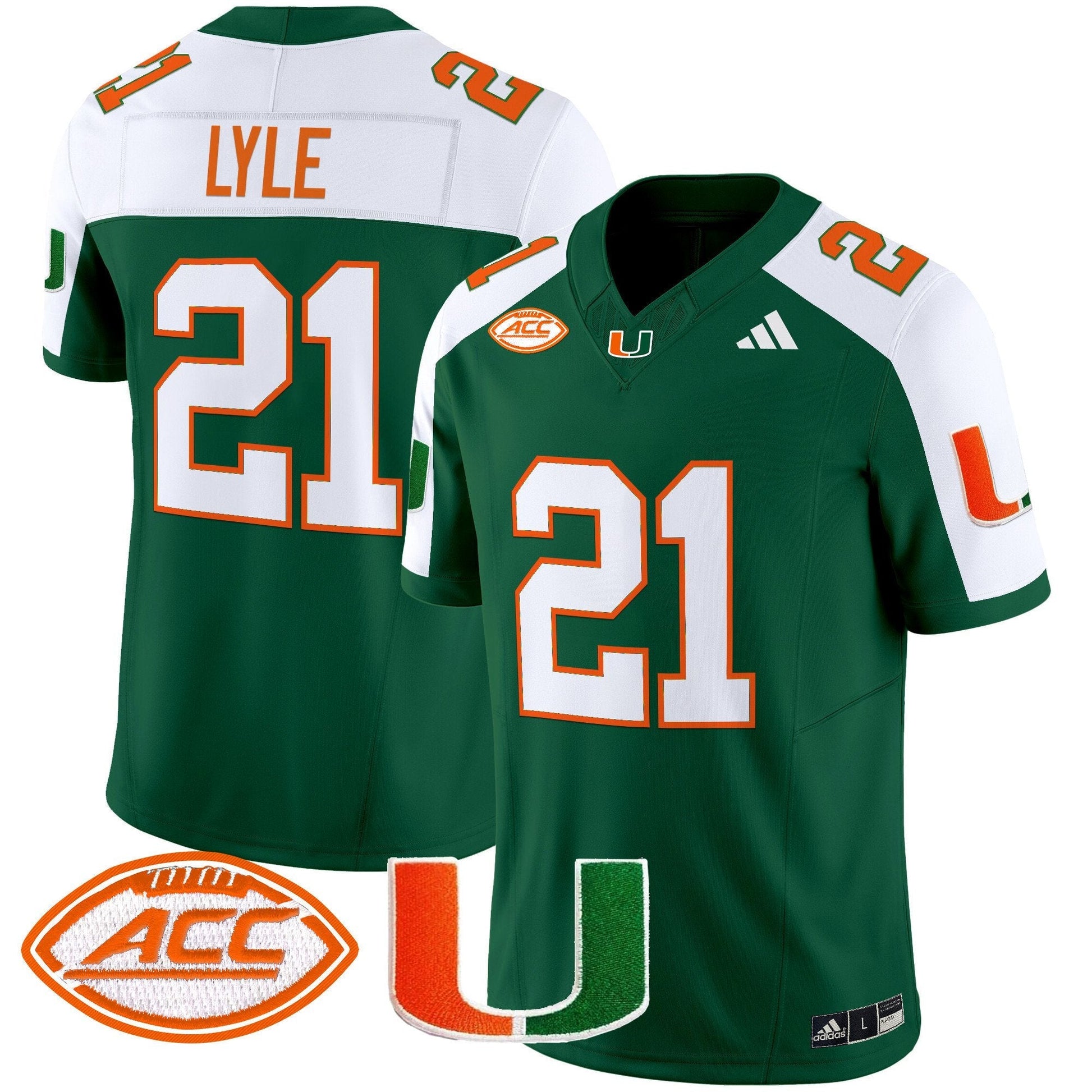 Men's Miami Hurricanes 2025 Vapor Limited Jersey - All Stitched