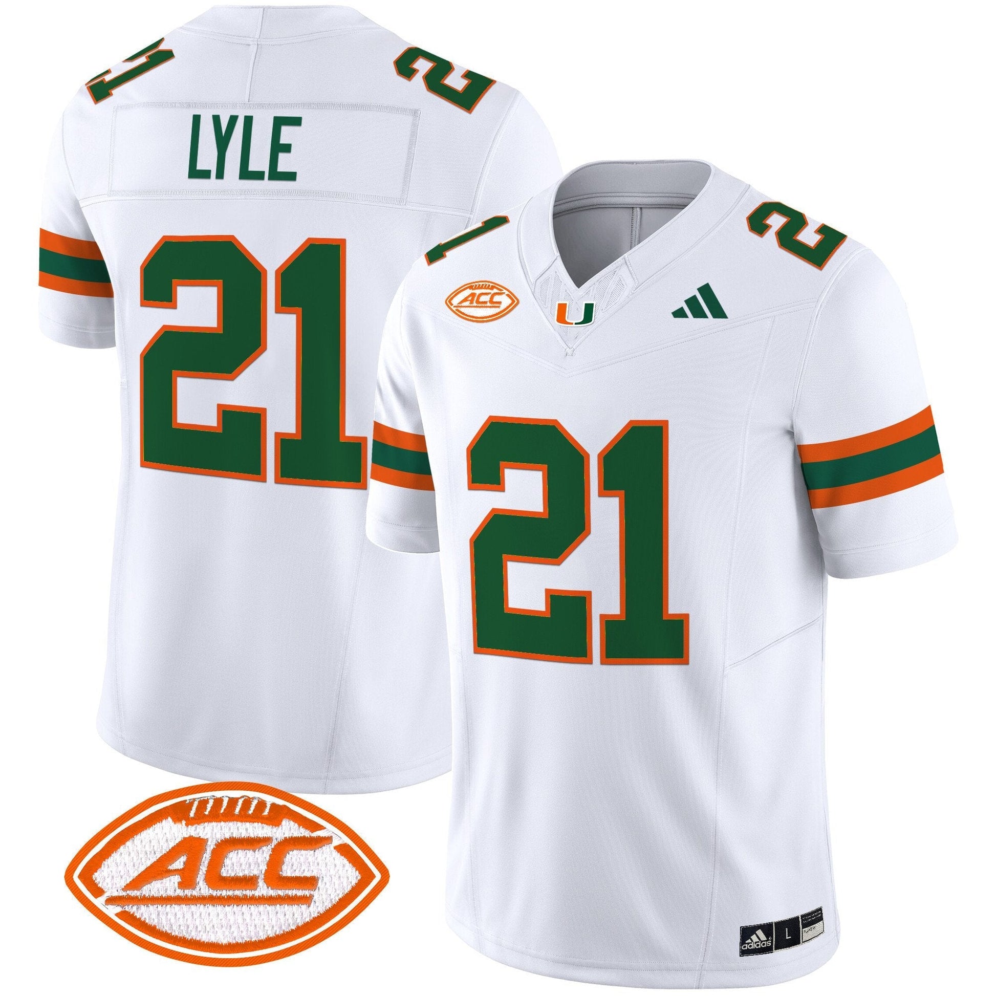 Men's Miami Hurricanes 2025 Vapor Limited Jersey - All Stitched