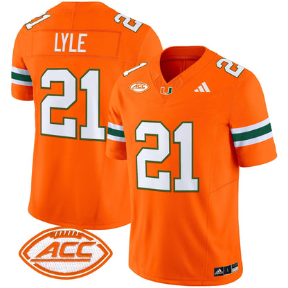 Men's Miami Hurricanes 2025 Vapor Limited Jersey - All Stitched