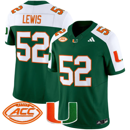 Men's Miami Hurricanes 2025 Vapor Limited Jersey - All Stitched