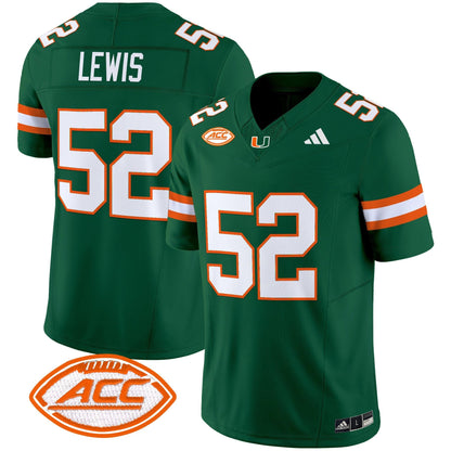 Men's Miami Hurricanes 2025 Vapor Limited Jersey - All Stitched