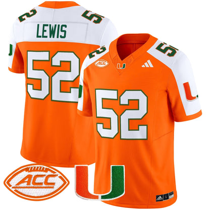 Men's Miami Hurricanes 2025 Vapor Limited Jersey - All Stitched
