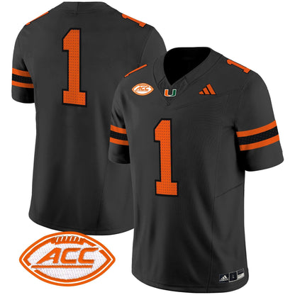 Men's Miami Hurricanes 2025 Vapor Limited Jersey - All Stitched