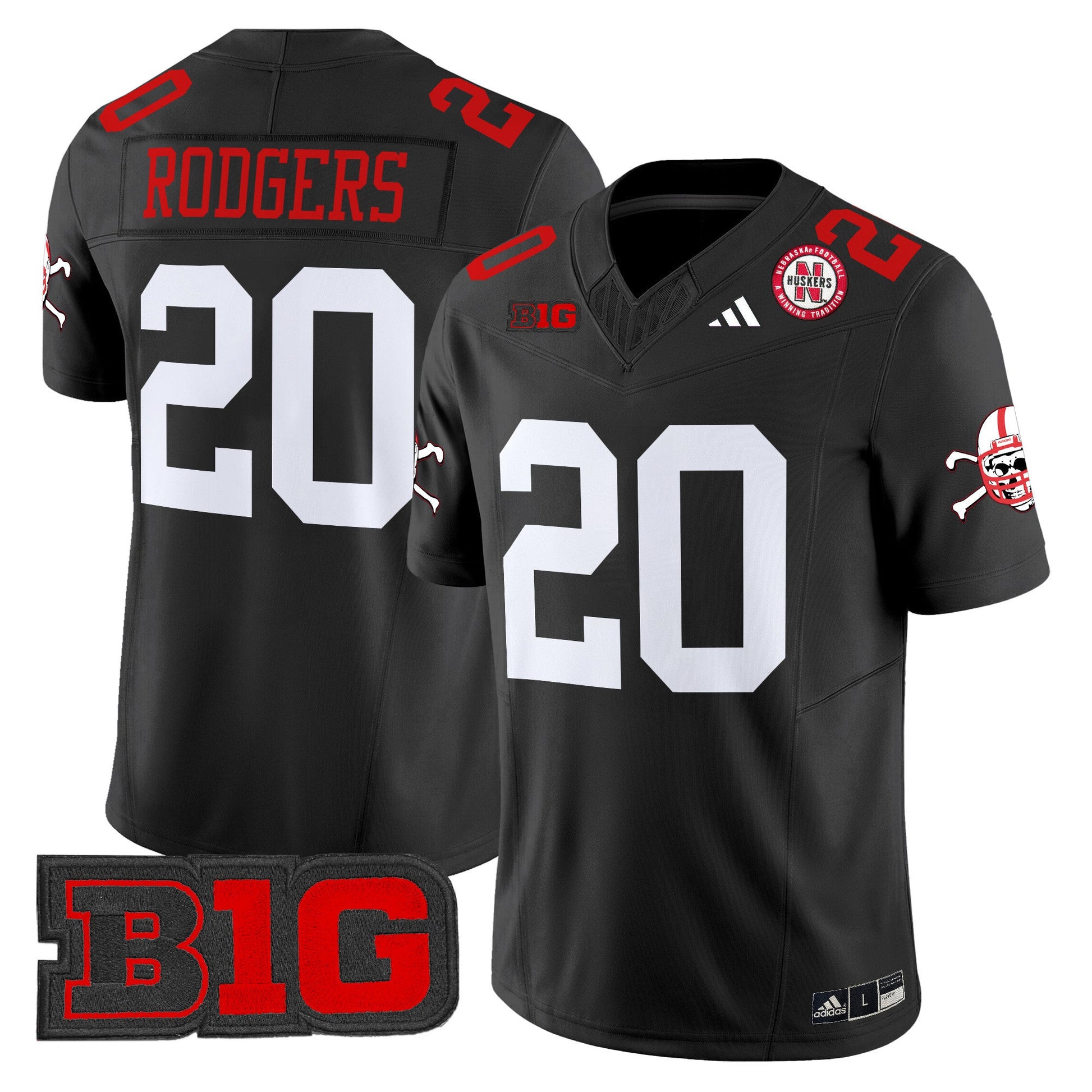 Men's Nebraska Cornhuskers 2025 Vapor Limited Jersey - All Stitched