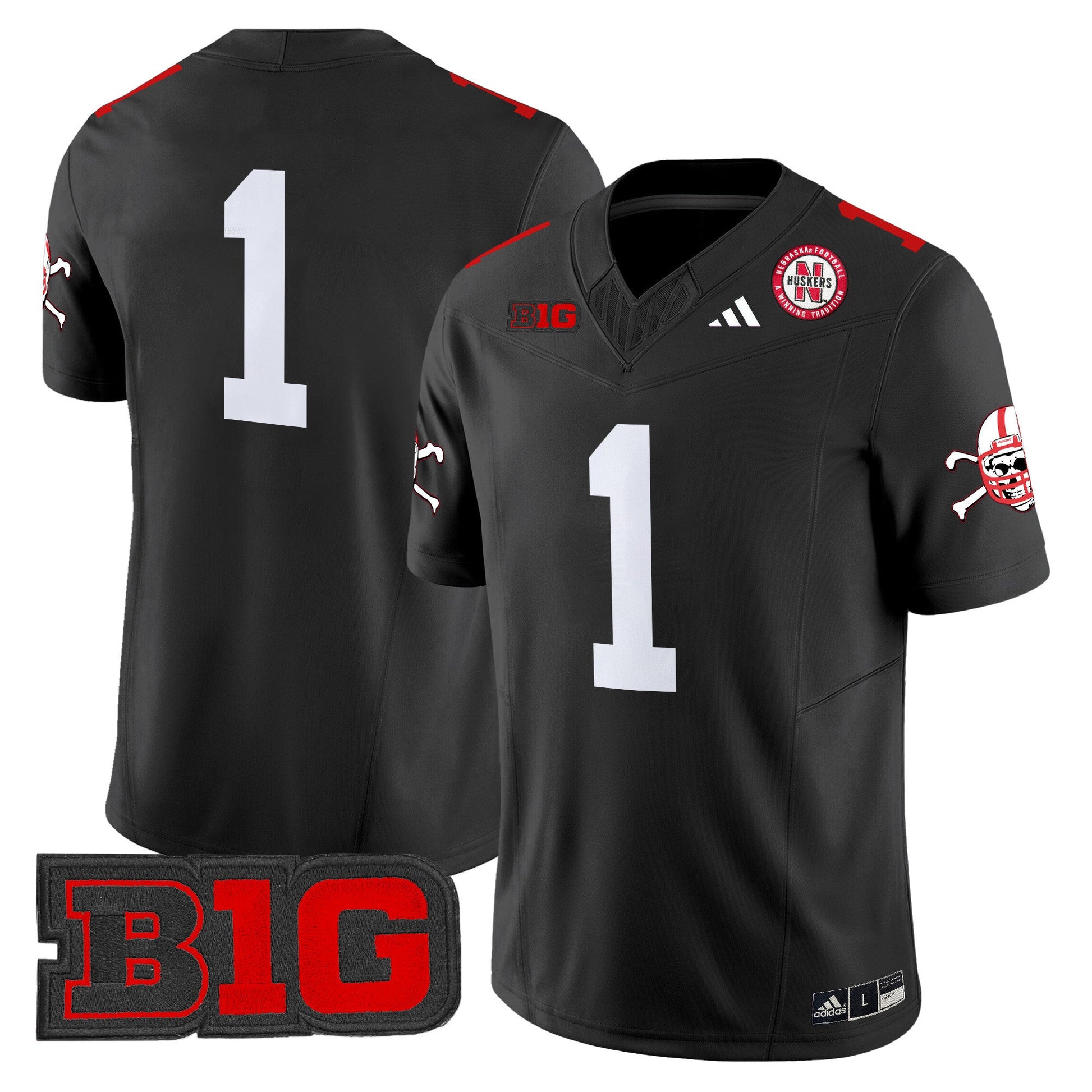 Men's Nebraska Cornhuskers 2025 Vapor Limited Jersey - All Stitched