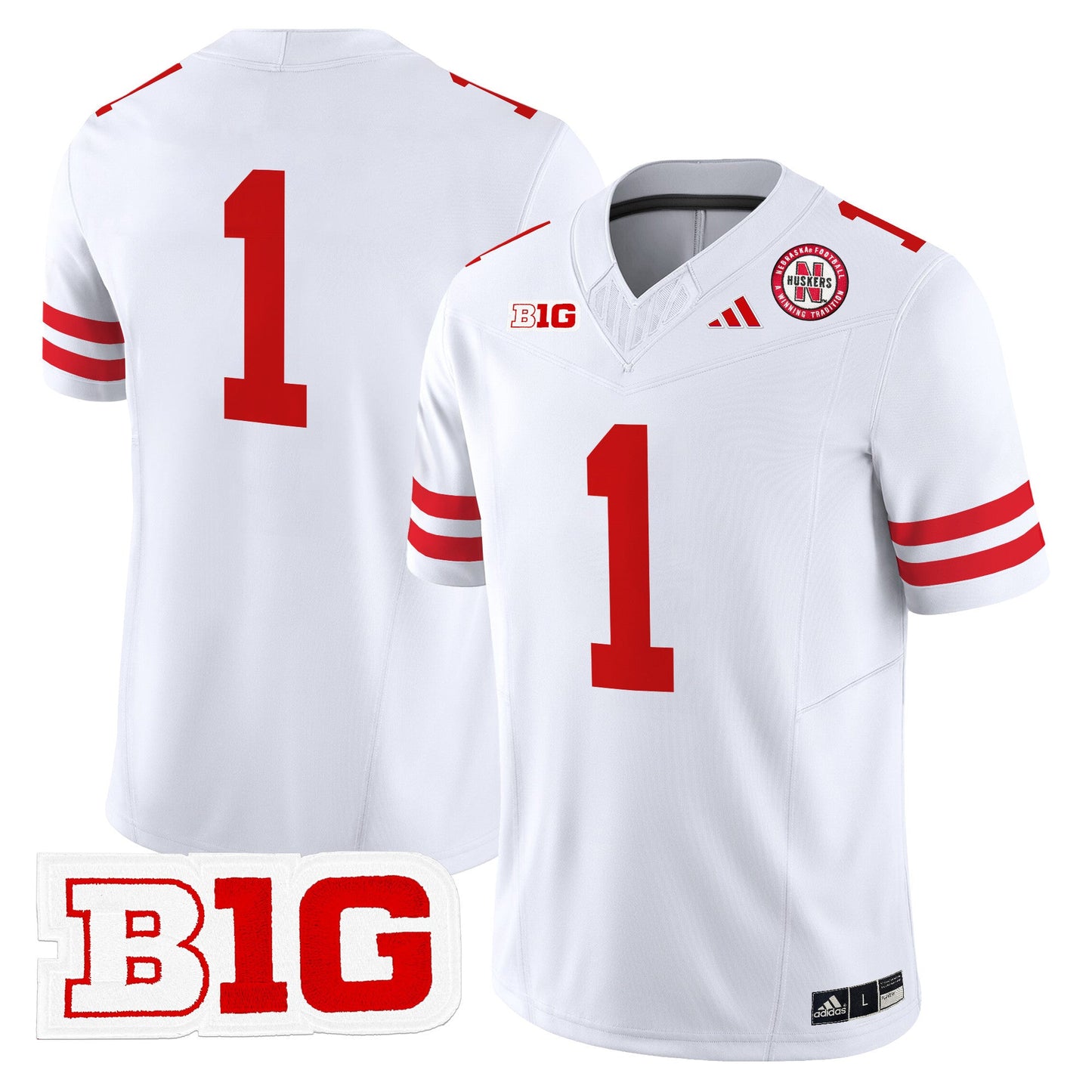 Men's Nebraska Cornhuskers 2025 Vapor Limited Jersey - All Stitched