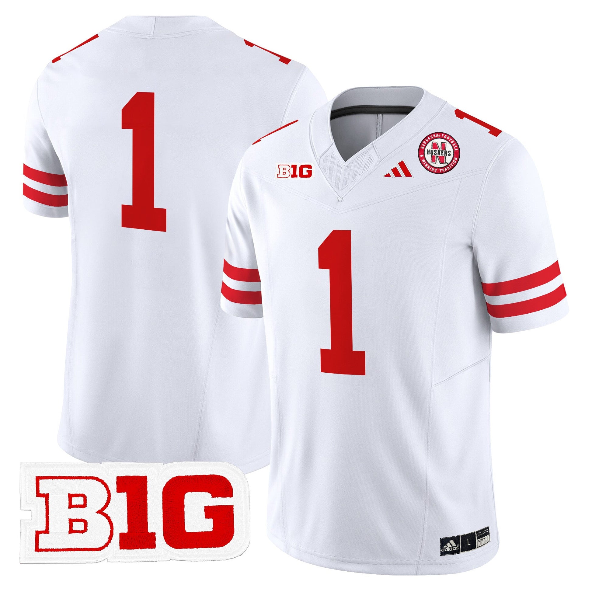 Men's Nebraska Cornhuskers 2025 Vapor Limited Jersey - All Stitched