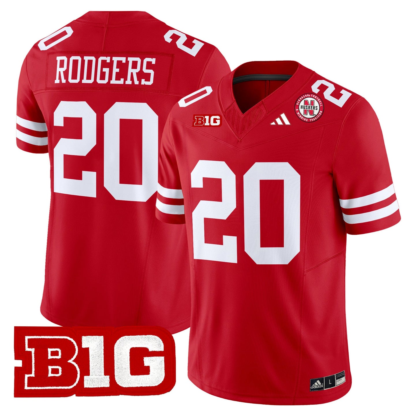 Men's Nebraska Cornhuskers 2025 Vapor Limited Jersey - All Stitched