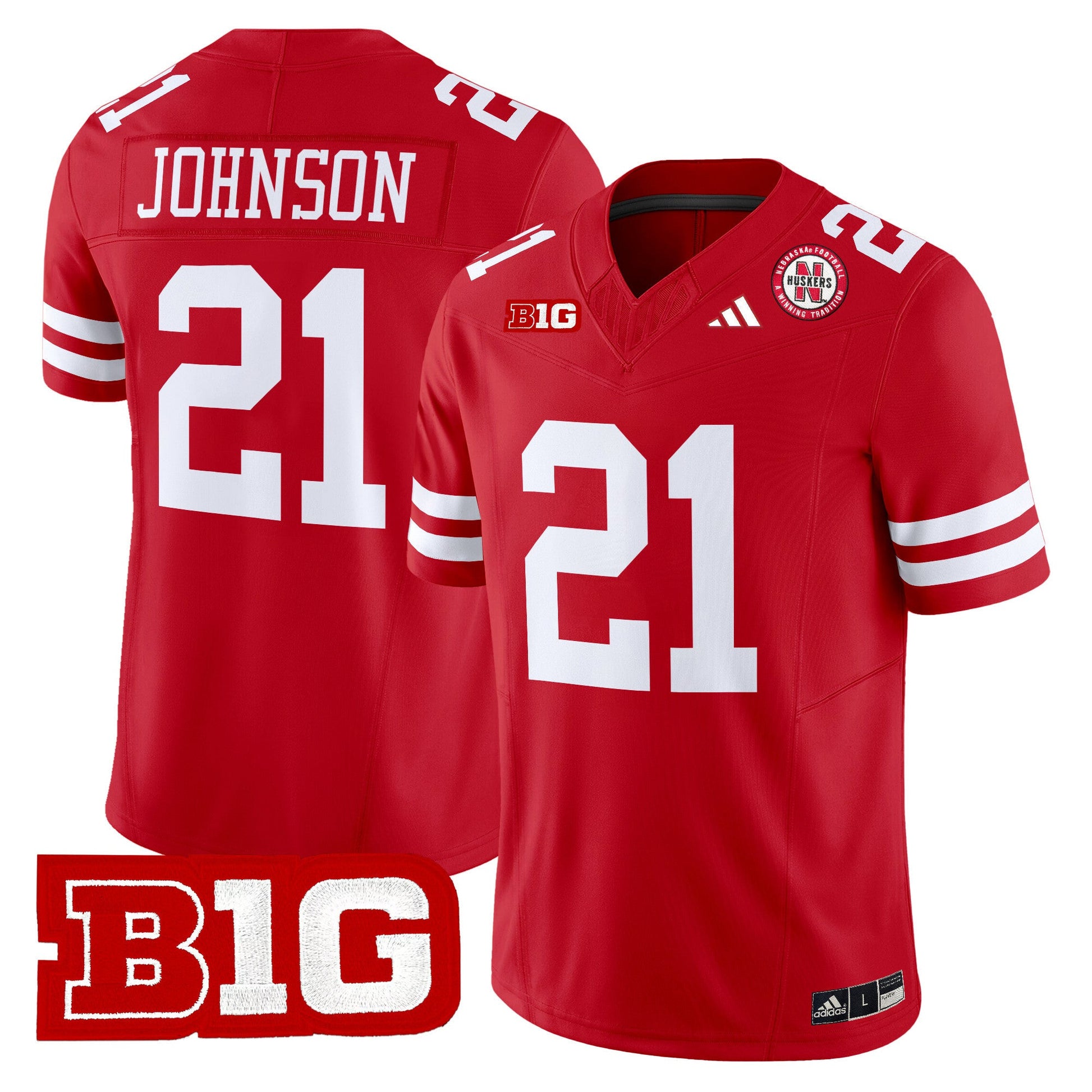 Men's Nebraska Cornhuskers 2025 Vapor Limited Jersey - All Stitched