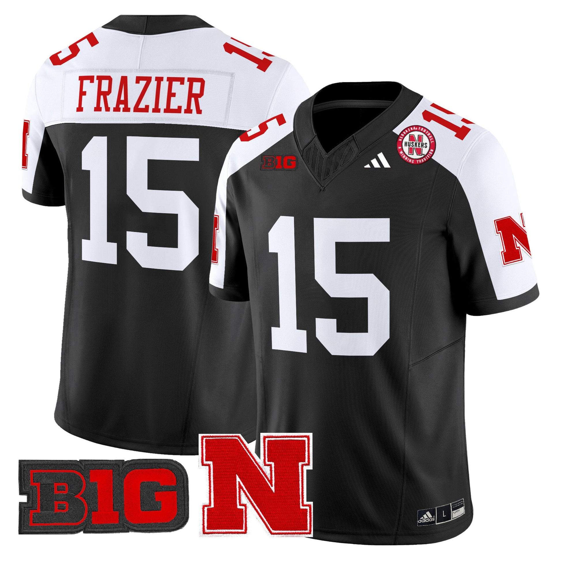 Men's Nebraska Cornhuskers 2025 Vapor Limited Jersey - All Stitched
