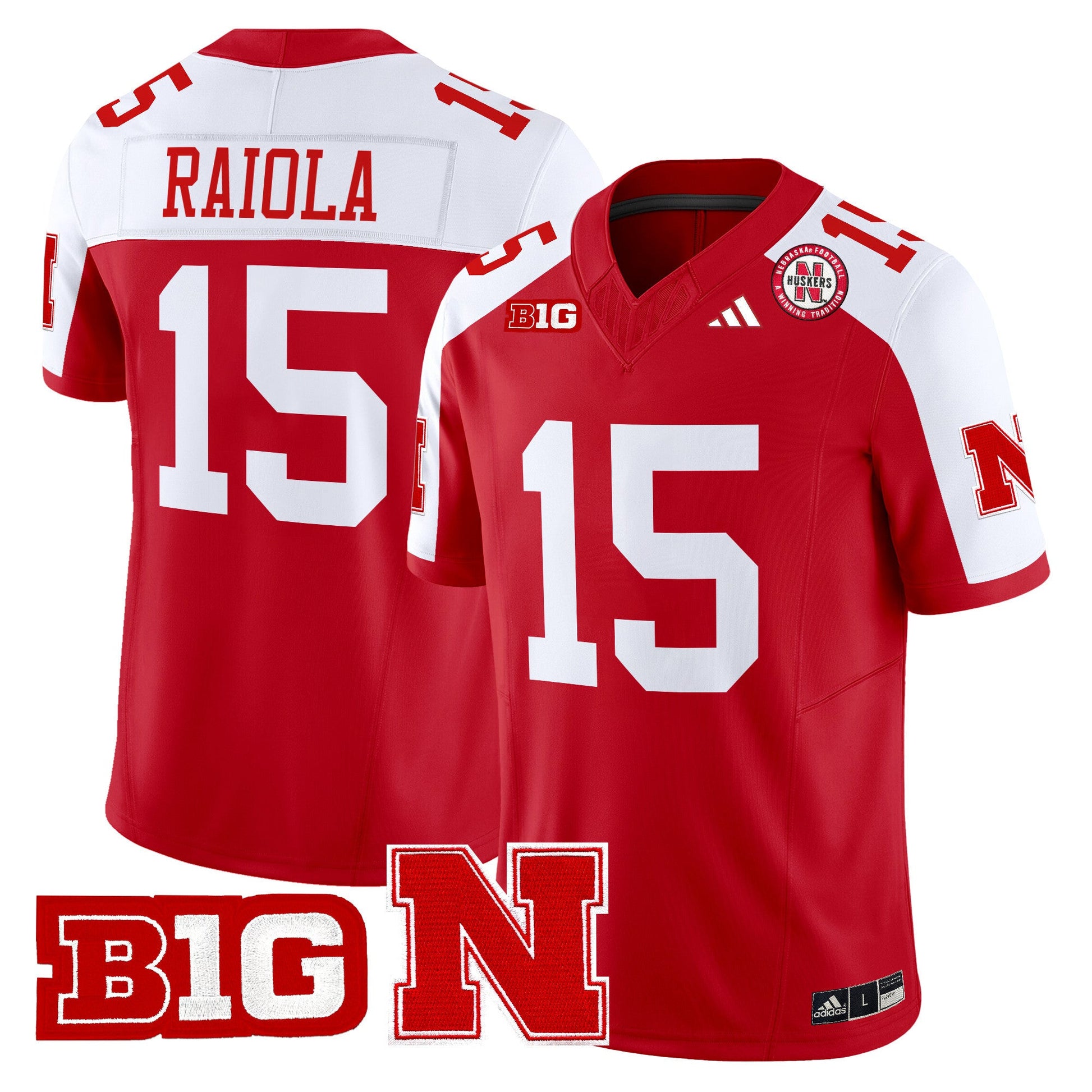 Men's Nebraska Cornhuskers 2025 Vapor Limited Jersey - All Stitched