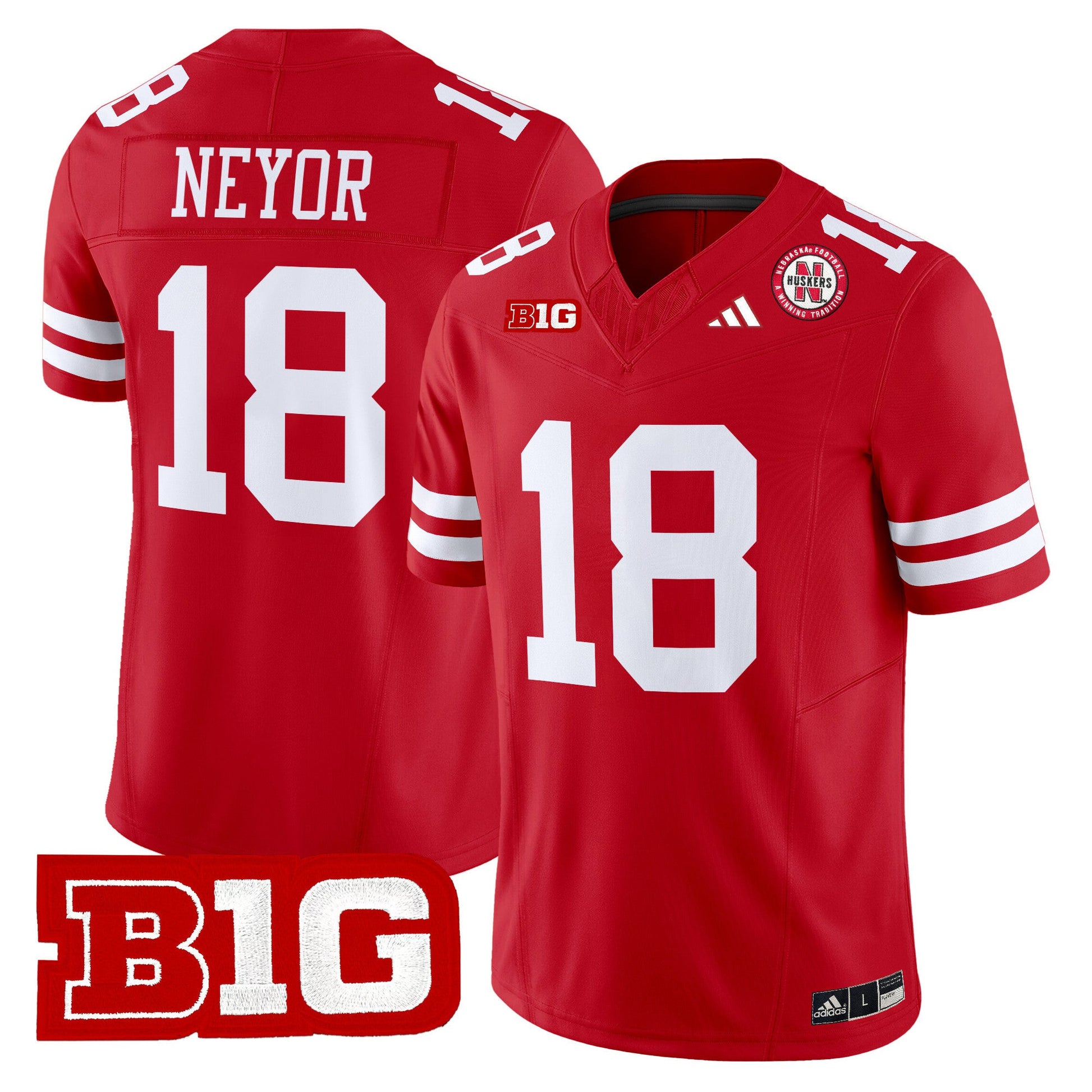 Men's Nebraska Cornhuskers 2025 Vapor Limited Jersey - All Stitched
