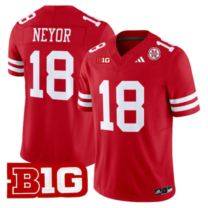 Men's Nebraska Cornhuskers 2025 Vapor Limited Jersey - All Stitched