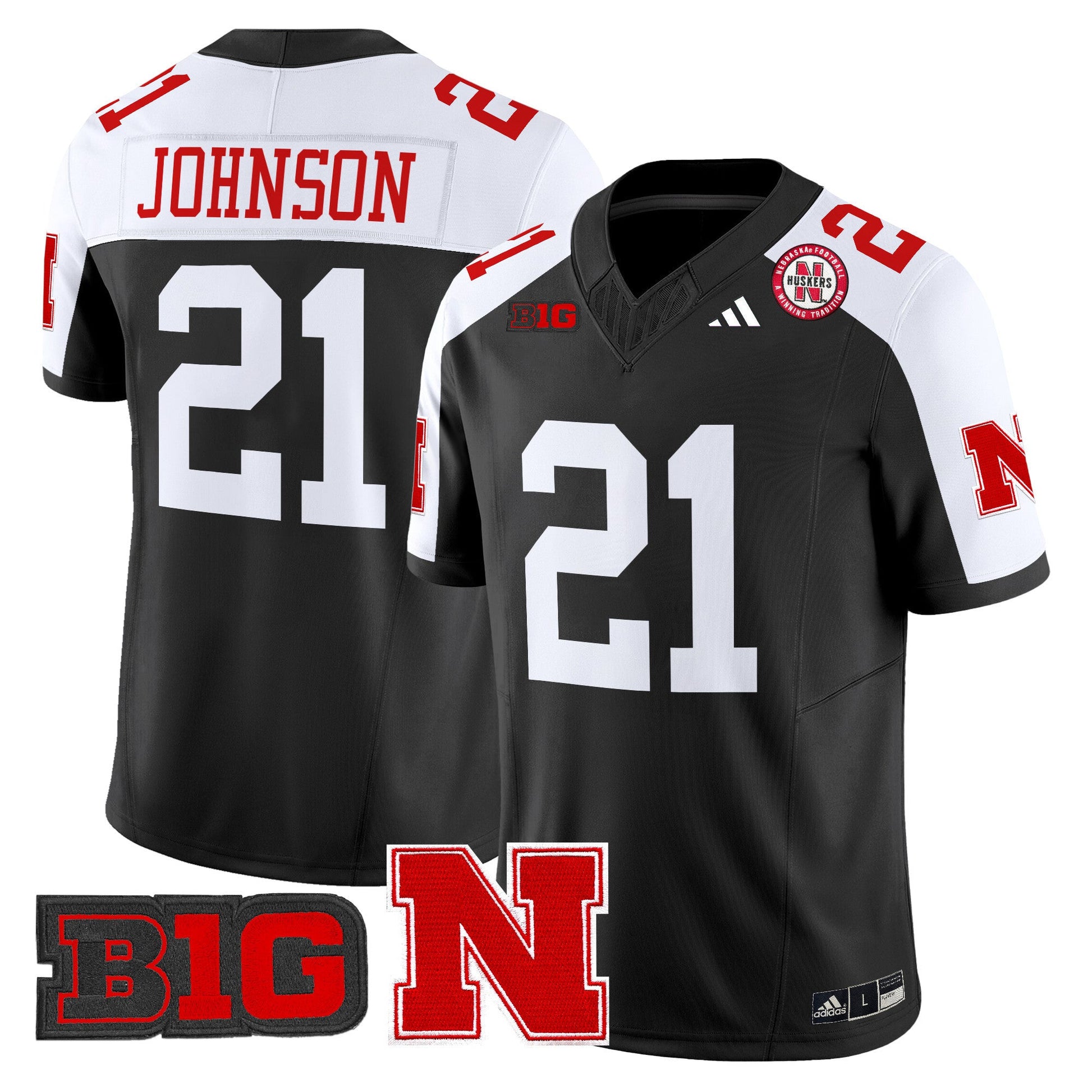 Men's Nebraska Cornhuskers 2025 Vapor Limited Jersey - All Stitched