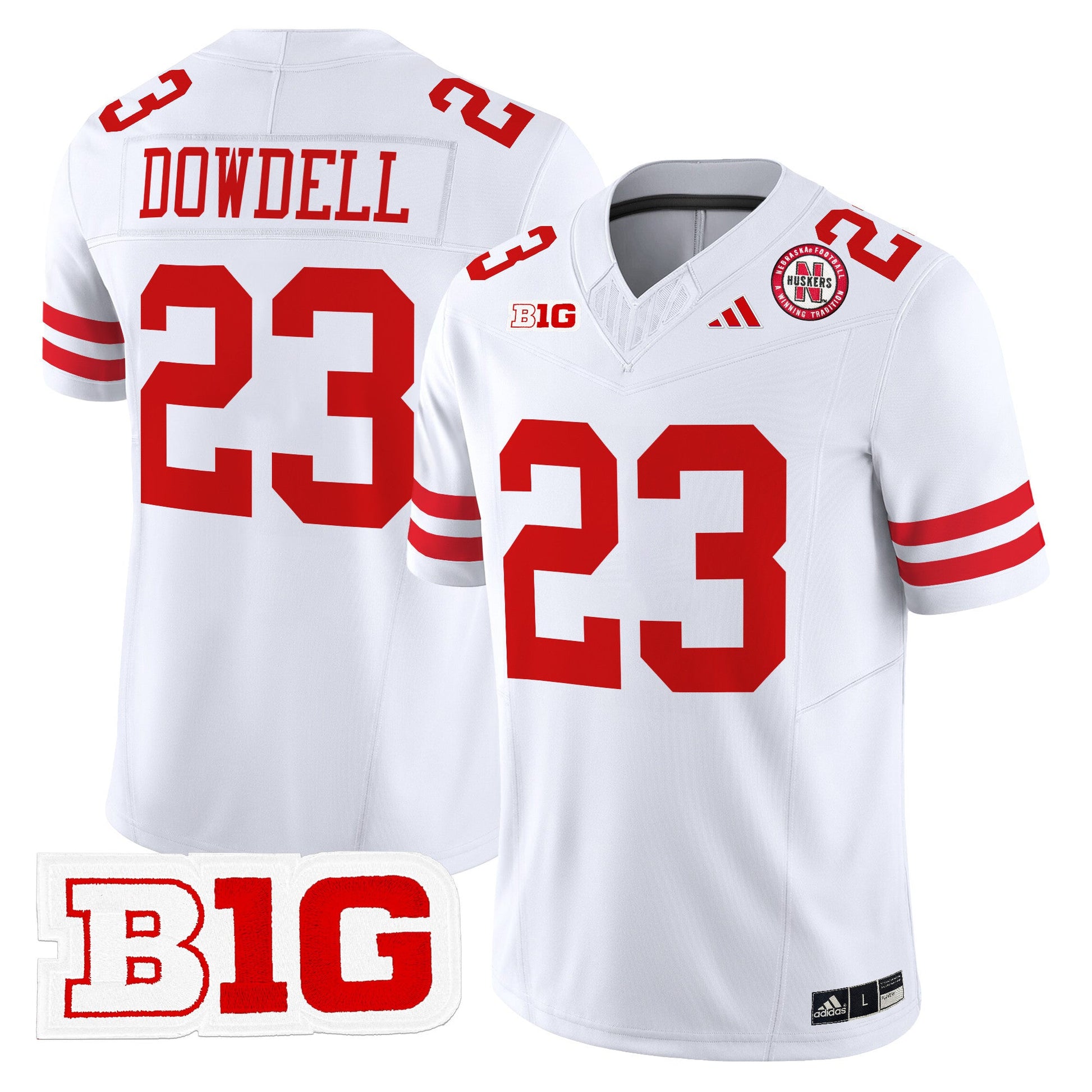 Men's Nebraska Cornhuskers 2025 Vapor Limited Jersey - All Stitched